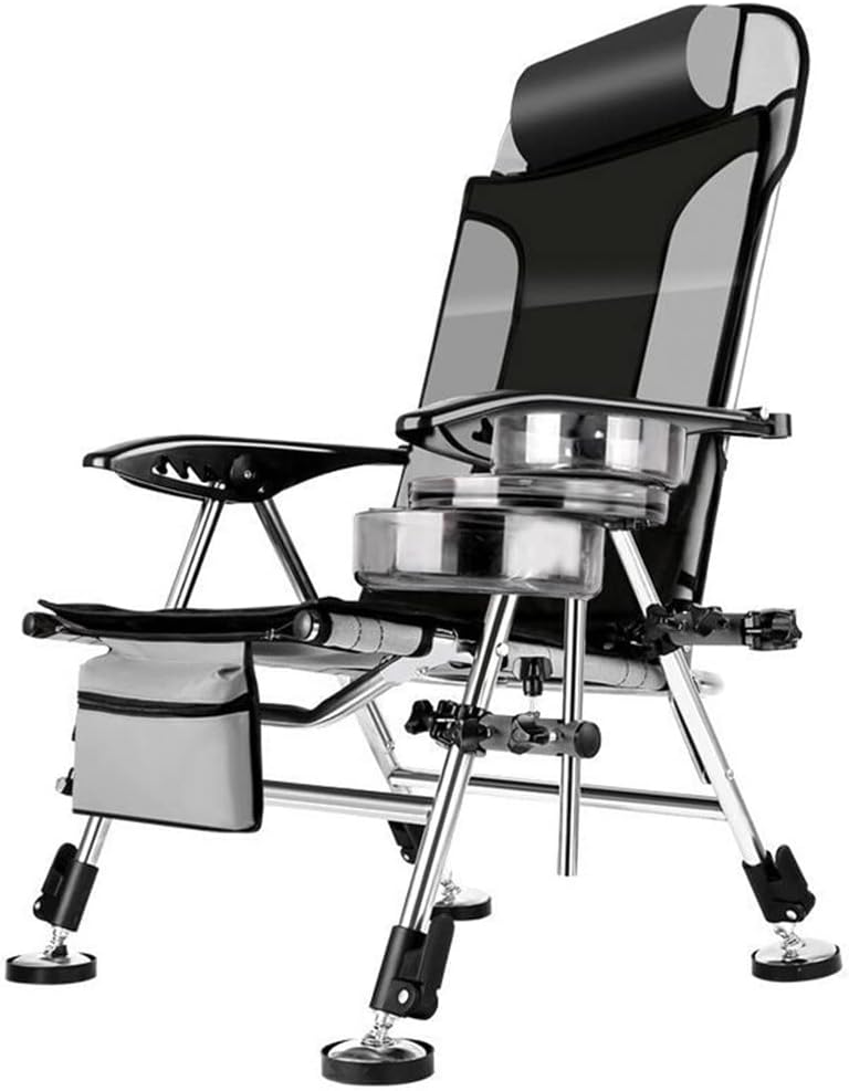 Celtara™ | Steel Fishing Chair – Durable Seat for Camping, Fishing & Outdoor BBQs