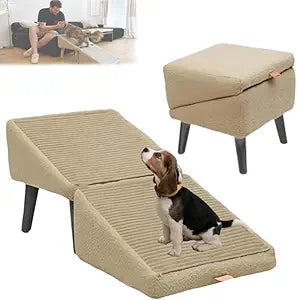 Stairix™ | Modern Sofa Ramp – Perfect for Small & Large Dogs