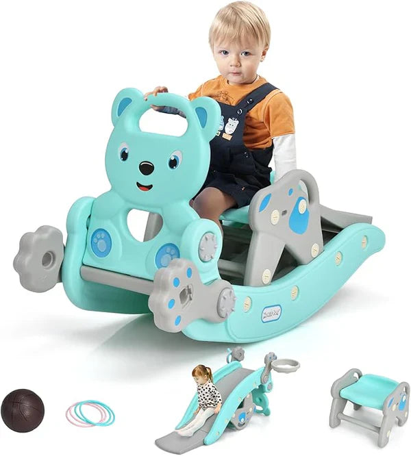 Funra™ | 5-in-1 Toddler Playset – Slide, Climb & Fun Anywhere