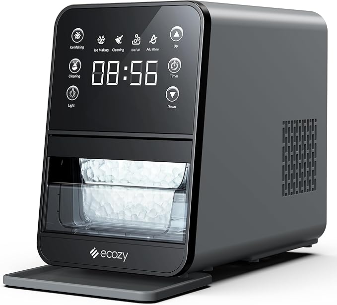 Chillra™ | Nugget Ice Maker – 3 lbs Storage & Self-Cleaning