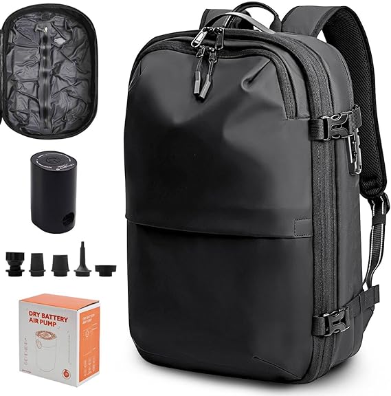Wandra™ | 60L Vacuum Backpack – Durable, Waterproof & Electric Air Pump