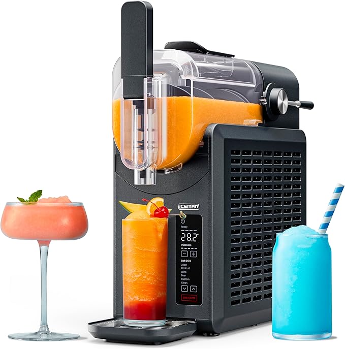 Slusvia™ | Ice-Free Slushy Maker – 6 Programs & Self-Cleaning