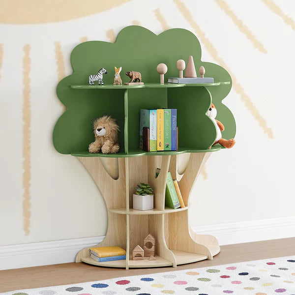 Trevia™ | Tree Bookshelf for Kids – Fun & Creative Storage