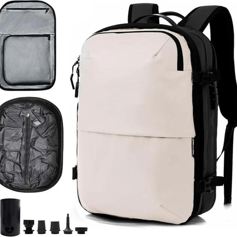 Wandra™ | 60L Vacuum Backpack – Durable, Waterproof & Electric Air Pump